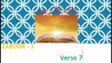 Zaboor 3 Verse 7 (PSlams 3 V 7)