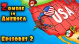Zombies in America. California, USA countryballs. 2 episodes