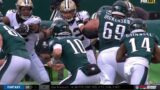 refs call holding on a pancake block and ruin Eagles TD