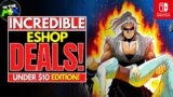 10 Amazing Eshop Deals Under $10! Nintendo Switch Eshop Sale!