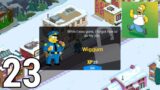 The Simpsons Tapped Out – Full Gameplay / Walkthrough Part 23 (IOS, Android) – Wiggum Unlocked!