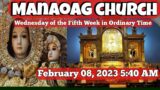 Our Lady Of Manaoag Live Mass Today – 5:40 AM February 08, 2023
