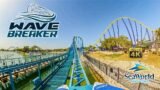 2022 Wave Breaker The Rescue Coaster Front Seat On Ride 4K POV SeaWorld San Antonio