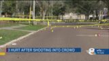 3 shot after drive-by shooter fires into crowd in St. Pete, police say