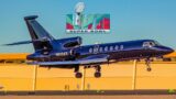 (4K) BUSY Super Bowl Private Jet Action! Plane Spotting Scottsdale (KSDL)