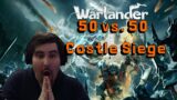 50 vs. 50 Castle Siege PVP! What For honor Should have been | Warlander F2P Release