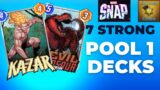 7 Pool 1 (Beginner) Decks to Dominate Your Enemies! (Marvel Snap)