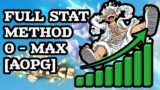 [AOPG] FULL STAT/LEVEL METHOD GUIDE [0-MAX] In A One Piece Game | Roblox