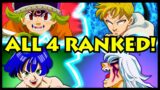 All 4 Knights of Apocalypse RANKED from Weakest to Strongest! Seven Deadly Sins / 4KOTA SDS New Gen