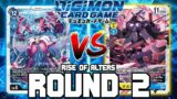 Amphimon VS Kuzuhamon!! | Digimon Card Game: RB-01 vs EX-04 Rise of Alters (ROUND 2)