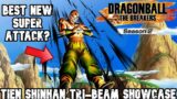 *BEST* NEW SUPER ATTACK? Tien's Tri-Beam Showcase! – Dragon Ball The Breakers Season 2