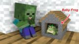 Baby Zombie and Friend Frog – Minecraft Animation