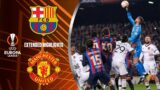 Barcelona vs. Man. United: Extended Highlights | UEL Play-off 1st Leg | CBS Sports Golazo