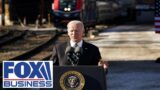 Biden repeats Amtrak 'million miles' story at Baltimore infrastructure event