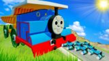 Big & Small Thomas&Friends balaz vs Thomas The Train Engine – DOWN OF DEATH in BeamNG Drive