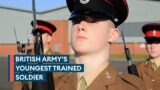 Britain's youngest trained soldier says 16 not too young to join Army