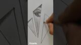 Broken Pieces Drawing//Pencil drawing tutorial #viral #shorts #draw @FRZarts