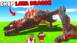 CHOP new UNDEFEATED LAVA DRAGON in Animal Revolt Battle Simulator | SHINCHAN and CHOP vs AMAAN-T