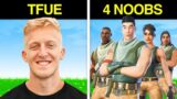 Can 4 Fortnite Noobs Beat Tfue…