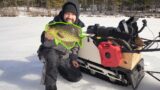 Chasing Crappie and Perch with the SNOWDOG!
