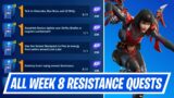 Complete Resistance: Week 8 Quests Challenges Guide – How to Complete Week 8 Resistance Quests