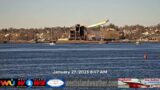 Controlled Demolition of Stack New Bedford MA Jan 27 2023