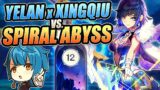 DOUBLE HYDRO YELAN & XINGQIU are UNSTOPPABLE in the Spiral Abyss | Genshin Impact