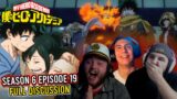 DREAM TEAM! | My Hero Academia Season 6 Episode 19 REVIEW!!!