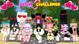 Dating With A Cute Girls Challenge (Wedding) – Monster School Minecraft Animation