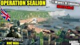 Defending England!! OPERATION SEALION | Company of Heroes NHC Mod