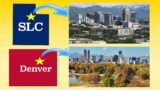 Denver and Salt Lake City Compared