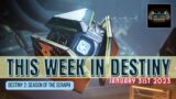 Destiny 2 | THIS WEEK IN DESTINY – Jan 31st 2023 : Season of the Seraph – Week 9 Full Reset Guide