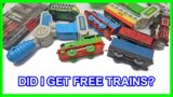 Did I get Free Trackmaster trains at Mail Time?