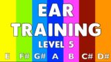 EAR TRAINING GAME Level 5 – Learn & Guess the Notes (E Major Scale)