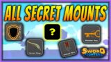 EVERY , + 1 NEW SECRET? MOUNT In The Game And HOW TO GET THEM | Sword Fighters Simulator | Update 7