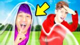EXTREME HIDE AND SEEK CHALLENGES! (ONE COLOR, ROBLOX HIDE & SEEK, CAMOUFLAGE, & MORE)