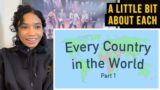 Every Country in the World | A little something about each (pt.1, Reaction)