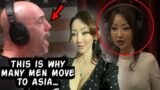 Extremely Feminine Asian Woman Shocks Joe Rogan On His Podcast