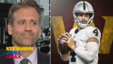 FIRST TAKE | "It's MONEY" Max imagine Derek Carr to the Washington Commanders, Lamar Jackson to Jets