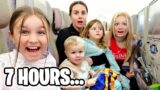 FLYING with 4 KIDS to DUBAI! | Fizzier