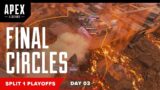 Final Circles Day 3 BRACKETS | ALGS Year 3 Split 1 Playoffs ft. TSM, Luminosity, NRG | Apex Legends