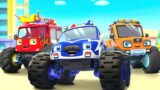Fire Truck to the Rescue | Rescue Team | Monster Truck | Car Cartoon | BabyBus – Cars World