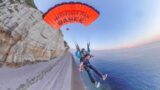 First UK Tandem BASE jump // History // Skydive Expo // Team Mountain Man BASE