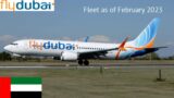 Flydubai Fleet as of February 2023