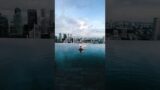 From Night to Day at Marina Bay Sands Infinity Pool