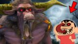GTA 5 : Franklin & Avengers Found Lava Monster With Shinchan in GTA 5 ! (GTA 5 Mods)