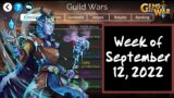 Gems of War – Guild Wars BROWN Attack for the Week of September 12, 2022
