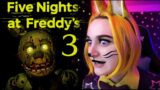 Glitchtrap faces himself from the past in Five Nights at Freddy's 3 to prove he is superior…