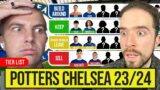 Graham Potter's CHELSEA SQUAD 23/24 TIER LIST… @YounesTalksFootball | Chelsea Tier List