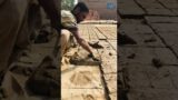 Handmade terracotta tiles #shorts #youtubeshorts #viral